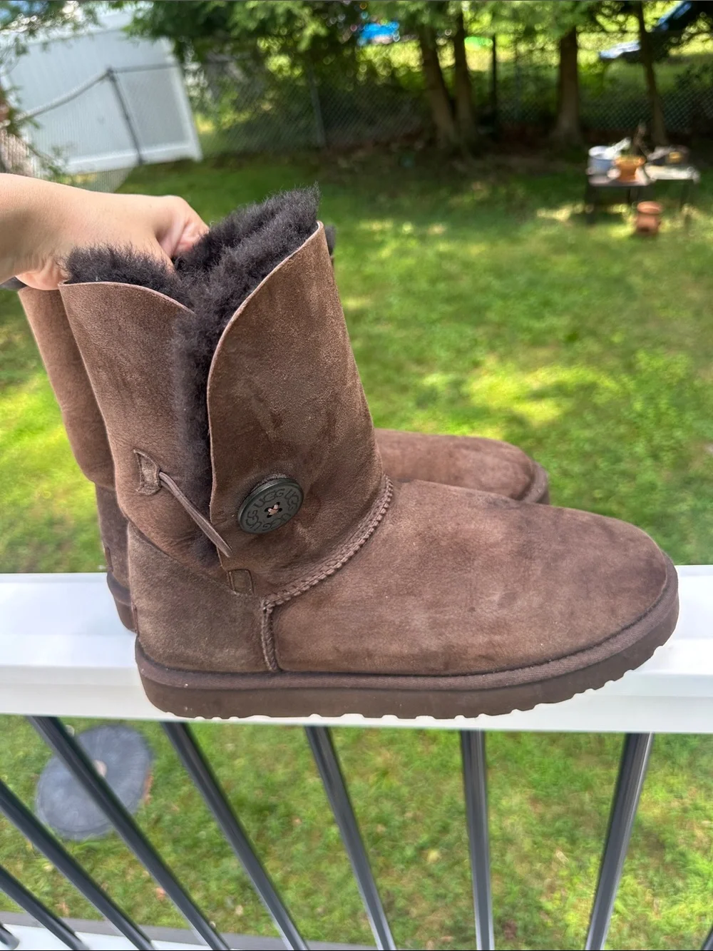 UGG boots plush